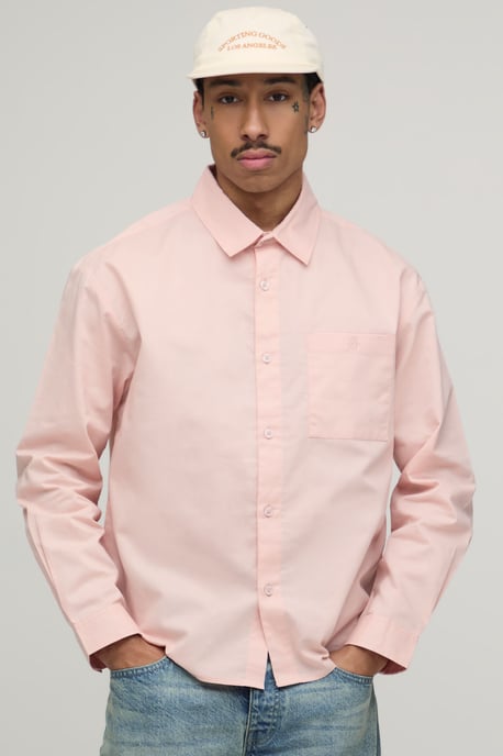 Oversized Fit Oxford Shirt - Image 1