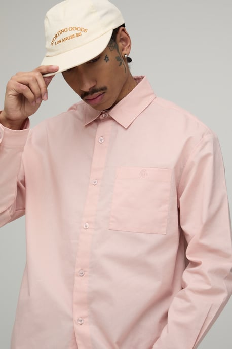 Oversized Fit Oxford Shirt - Image 3