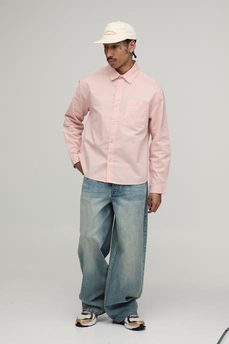 Oversized Fit Oxford Shirt - Image 4