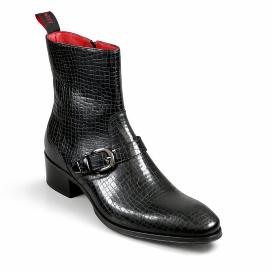 Lynott 'Grand Slam' Buckle detail zip boot - Image 2