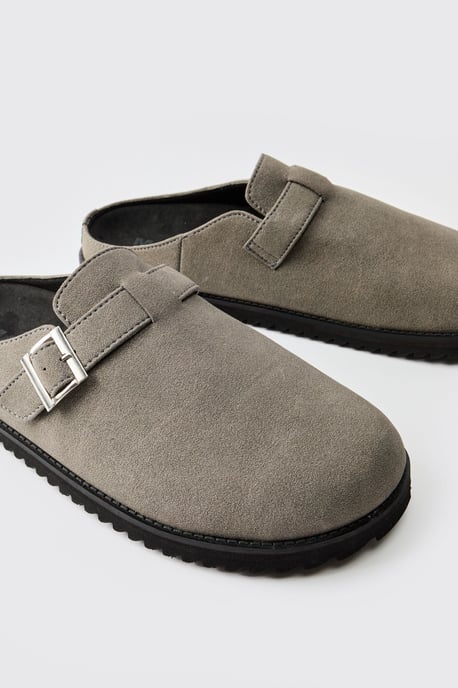 Skater Sole Buckle Detail Mule - Image 3