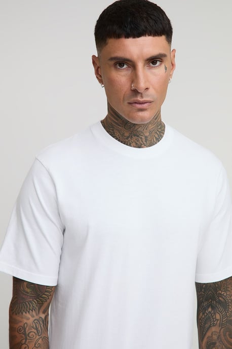 Tall Basic Crew Neck Regular Fit T-shirt - Image 3