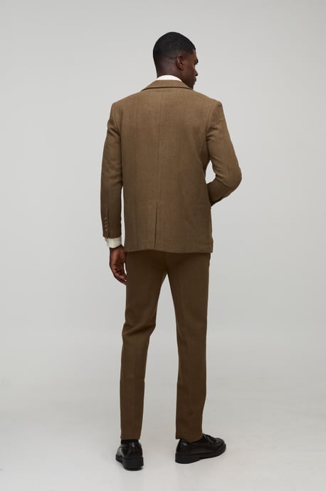 Straight Fit Wool Look Blazer - Image 2