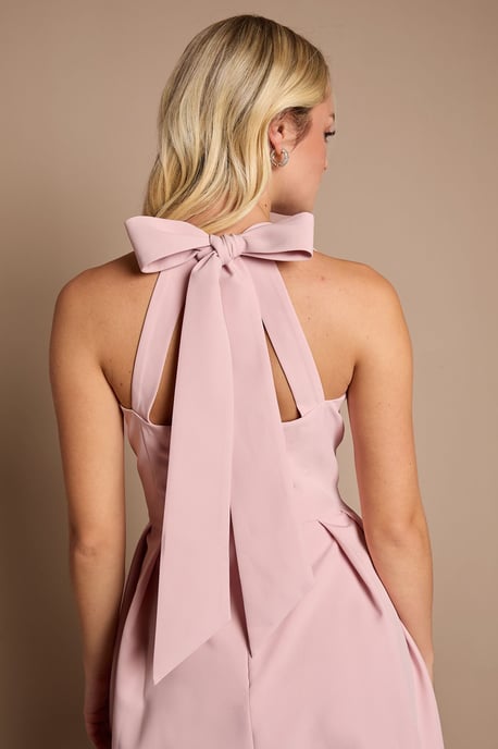 Teen Bow Back Mini Dress - Image 2