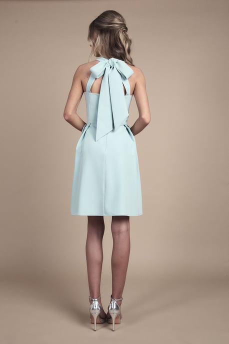 Teen Bow Back Mini Dress - Image 3
