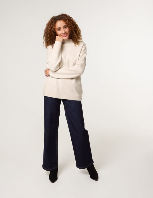 Button Shoulder Jumper - Image 3