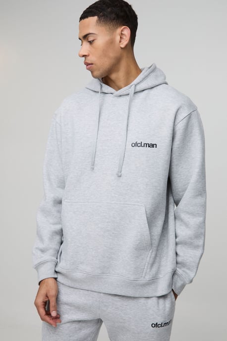 Oversized Ofcl Man Hooded Tracksuit - Image 3