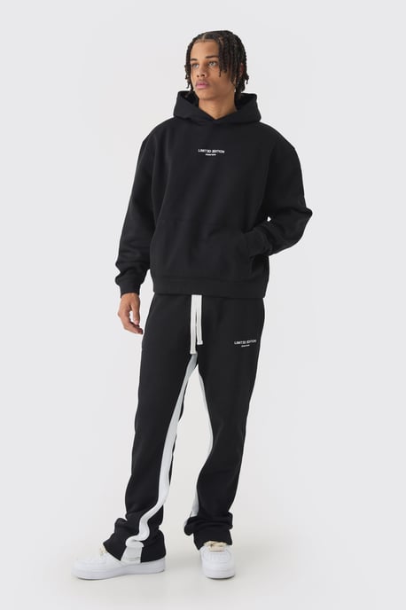 Oversized Boxy Limited Edition Extended Drawcords Hooded Tracksuit - Image 1
