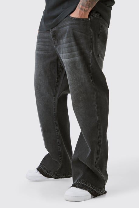 Plus Basic Flared Fit Jeans - Image 1