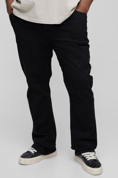 Plus Basic Skinny Flared Fit Jeans - Image 1