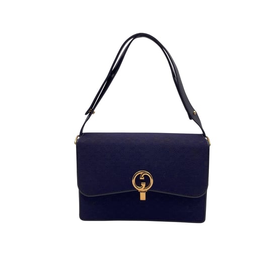 Gucci Vintage stoffen schoudertas - Image 1