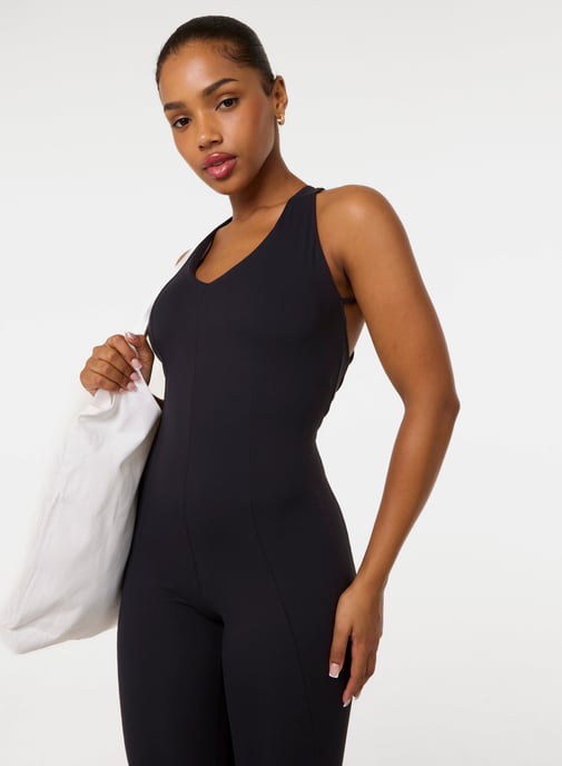 Strappy Back Unitard - Image 4