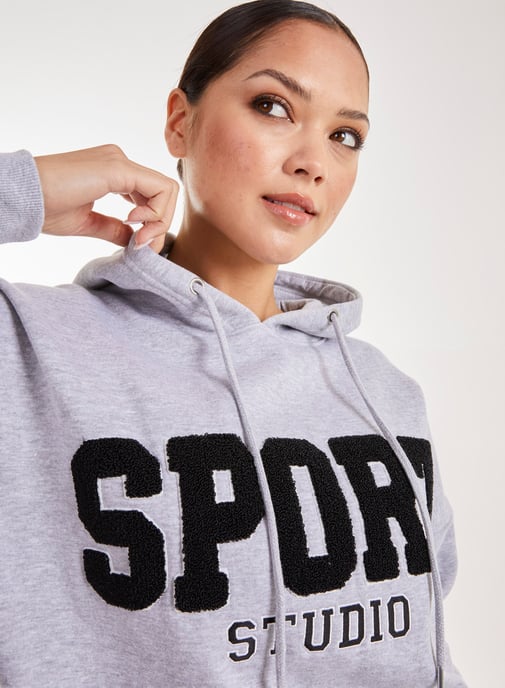 Sport Studio Textured Hoodie - Image 3