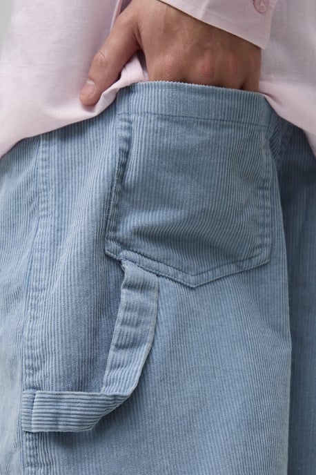 Acid Wash Carpenter Corduroy Jorts - Image 3
