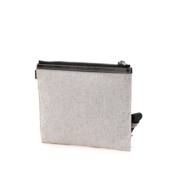 Crossbody Bag Textured Canvas - Image 2