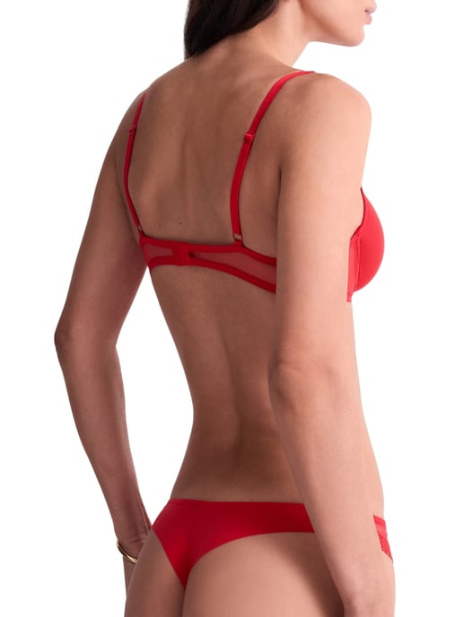 Sheer Emotion Triangle Plunge Bra - Image 4