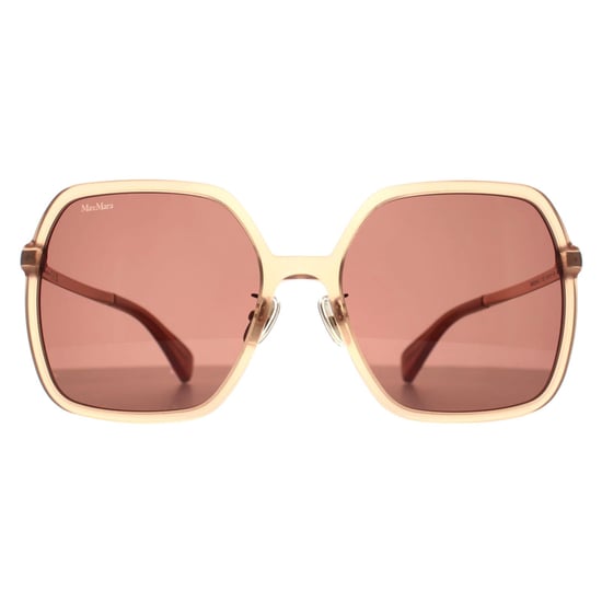 Max Mara Vierkant Dames Glimmend Roze Bruin MM0059-D - Image 1