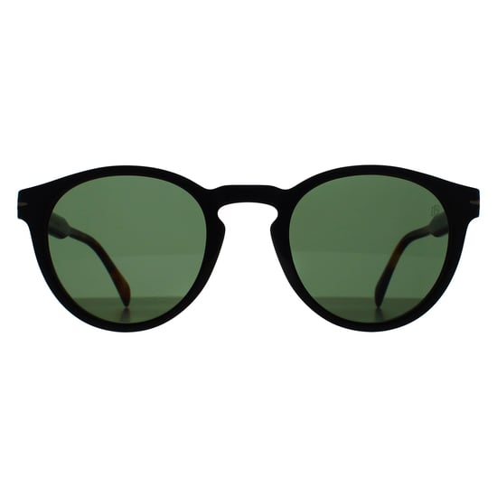 David Beckham Rond Heren Zwart Groen DB 1111/S - Image 1