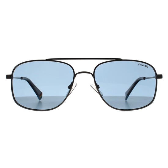 Polaroid Aviator Mens Ruthenium Blue Polarized PLD 6235/S/X - Image 1