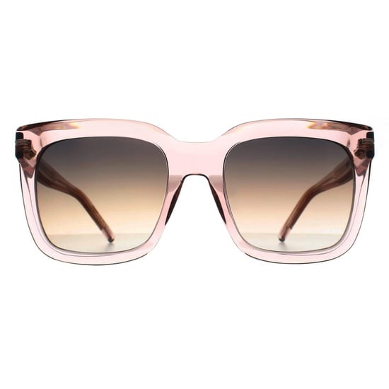 Hugo Boss Square Womens Transparent Rose Grey Brown Gradient BOSS 1656/S - Image 1