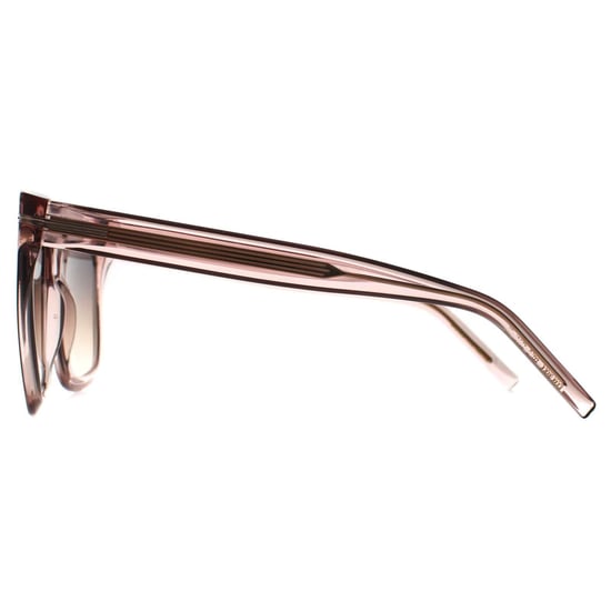 Hugo Boss Square Womens Transparent Rose Grey Brown Gradient BOSS 1656/S - Image 3