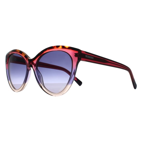 Missoni Cat Eye Dames Transparant Verbleekt Roze Donker Paars Kleurverloop MIS 0088/S - Image 2