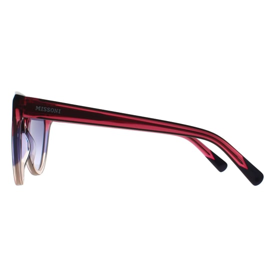 Missoni Cat Eye Dames Transparant Verbleekt Roze Donker Paars Kleurverloop MIS 0088/S - Image 3