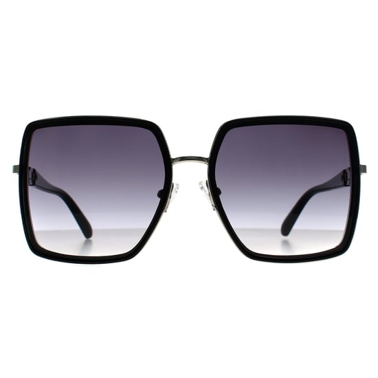 Guess Vierkant Vrouwen Glimmend Zwart Grijs Gradiënt GO00041 - Image 1