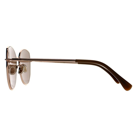 Max Mara Round Womens Gold Brown MM0114-K - Image 3