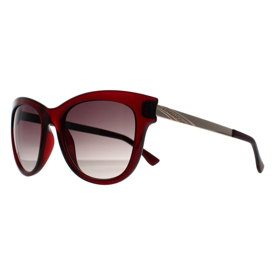 Seksy Cat Eye Dam Transparent Burgundy Smoke Grey Gradient N2807 - Image 2
