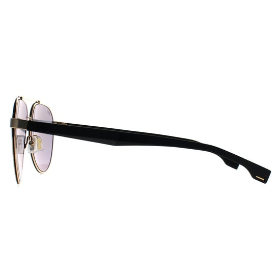 Hugo Boss Aviator Heren Goud Zwart Goud Spiegel BOSS 1485/S - Image 3