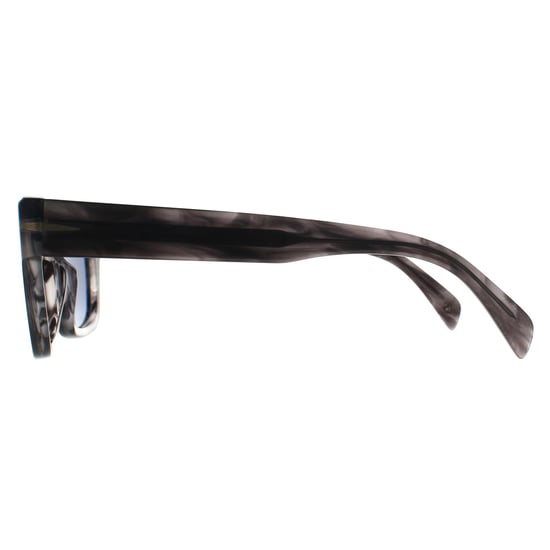 David Beckham Square heren donkergrijs hoorn ruimteblauw DB 7099/S - Image 3