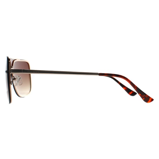 Guess Shield Unisex Gold Brown Gradient GO00053 - Image 3