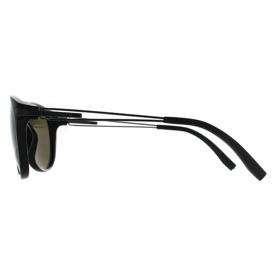 Serengeti Aviator Heren Glimmend Zwart Gepolariseerd 555nm Groen Fotochromisch Udine - Image 3