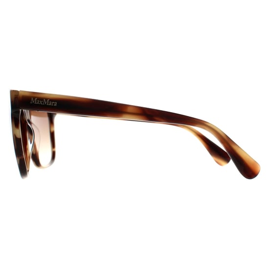 Max Mara Vierkant Dames Glimmend Donkerbruin Bruin Kleurverloop MM0042 Logo9 - Image 3