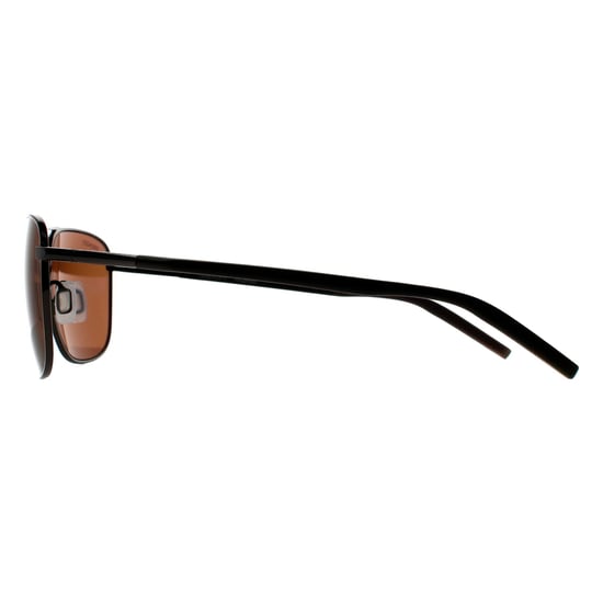 Serengeti Aviator Heren Glimmend Gunmetal Mineral Polarized Drivers Bruin Spello - Image 3