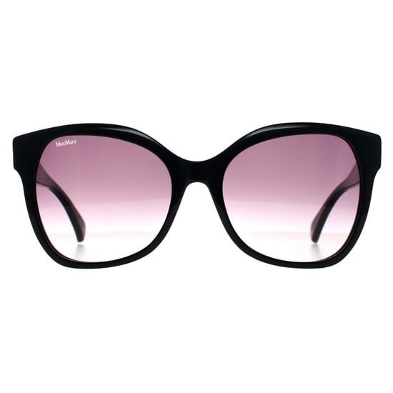 Max Mara Vlinder Vrouw Glimmend Zwart Rook Grijs Kleurverloop MM0014 Emme3 - Image 1