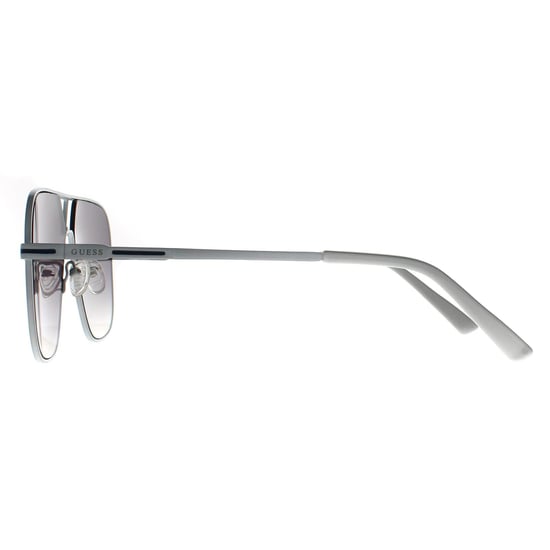 Guess Aviator Unisex White Smoke Grey Gradient GO00066 - Image 3
