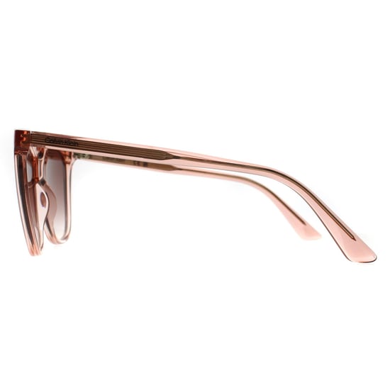 Calvin Klein Cat Eye Womens Transparant Rose Pink Peak Pink Gradient CK23506S - Image 3