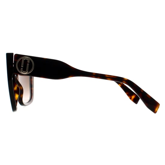 Marc Jacobs Vierkant Dames Havana Bruin Verloop MARC 811/S - Image 3