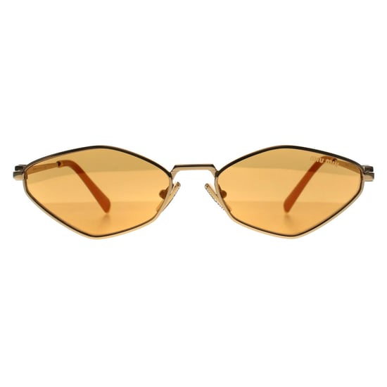 Miu Miu Oval Womens Gold Light Orange Silver Mirror MU 56ZS - Image 1