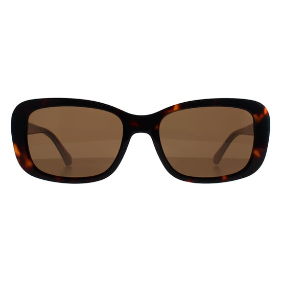 Love Moschino Rectangle Womens Havana Brown MOL060/S - Image 1