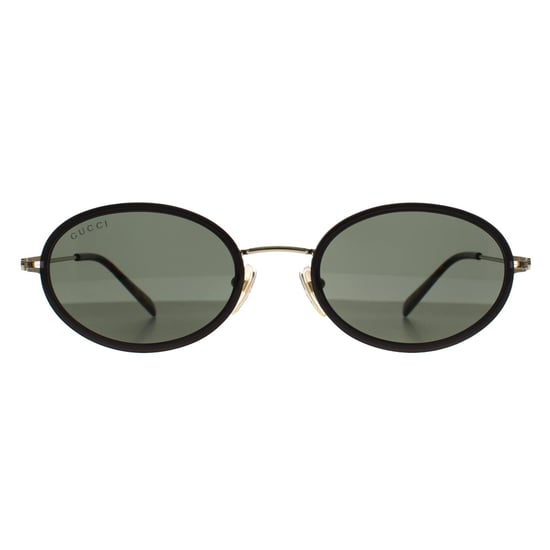 Gucci Ovaal Vrouwen Zwart Goud Groen GG1980S - Image 1