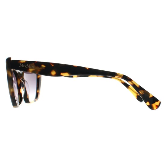 Max Mara Cat Eye Womens Coloured Havana Smoke Grey Gradient MM0063 Logo14 - Image 3
