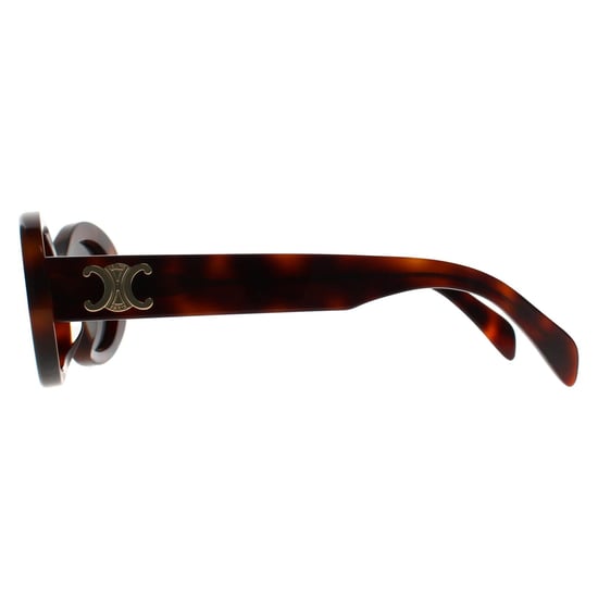 Celine Oval Womens Shiny Havana Grey CL40194U Triomphe - Image 3