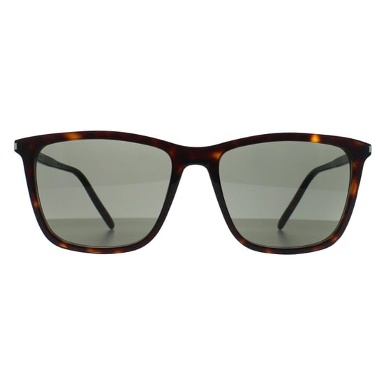 Saint Laurent Square Vrouw Donker Gespikkeld Havana Grijs SL 851 - Image 1