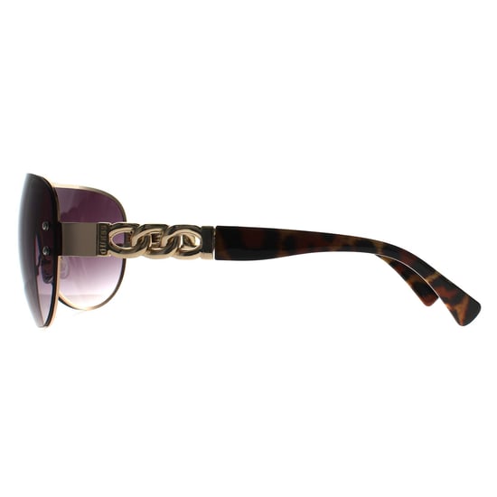 Guess Shield Womens Gold Smoke Grey Gradient GO00037 - Image 3