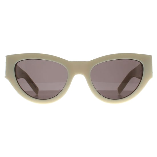 Saint Laurent Cat Eye Womens Ivory Grey SL M94 - Image 1