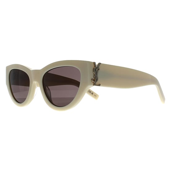 Saint Laurent Cat Eye Womens Ivory Grey SL M94 - Image 2