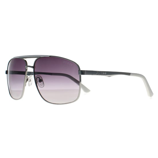 Guess Aviator Herr Glänsande Ljus Nickeltin Grå Gradient GO00063 - Image 2